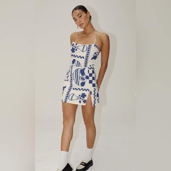 Bailey rose summer home open back mini dress - Picture 7 of 7